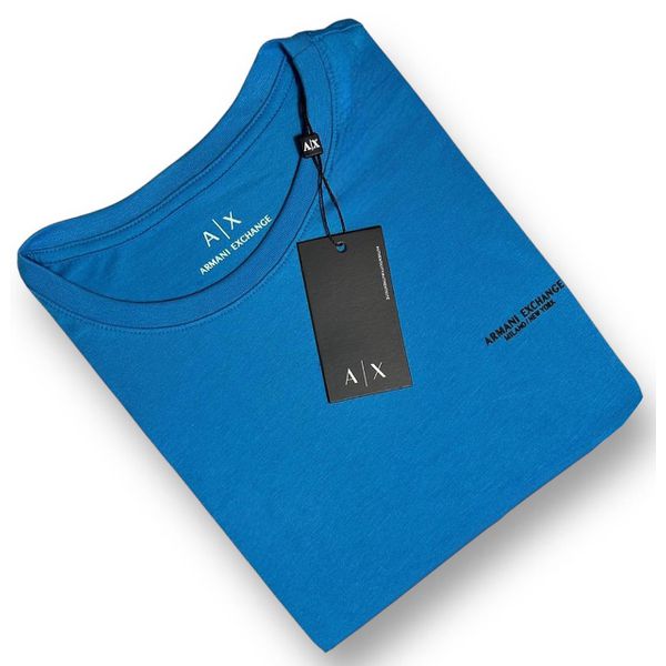 Camiseta SEDA PIMA ARM Estampada - Azul
