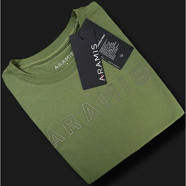 Camiseta SEDA PIMA ARA Básica - Verde