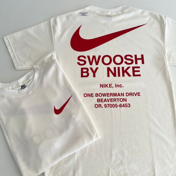 Camiseta Over NK - Off White