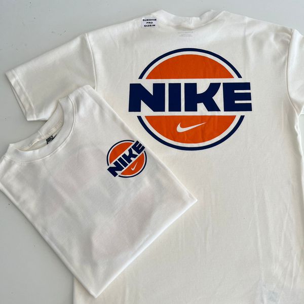 Camiseta Over NK - Off White