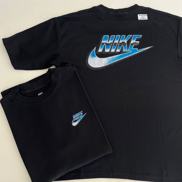 Camiseta Over NK - Preto