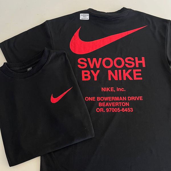 Camiseta Over NK - Preto