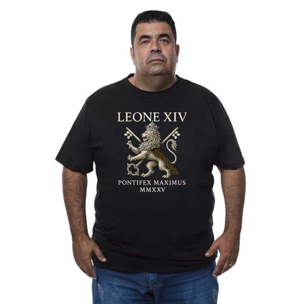 Camiseta Papa Leão