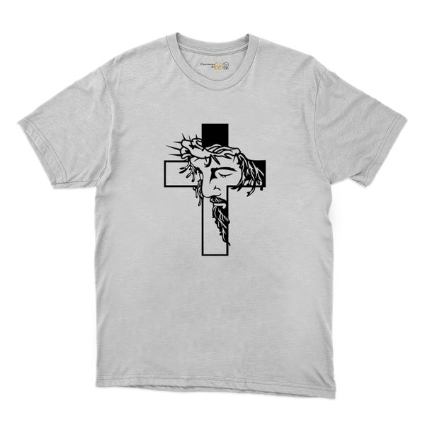 Camiseta Branca - Jesus Cristo.