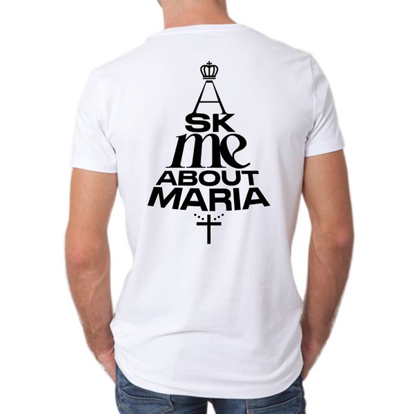 Maria - Camiseta Branca