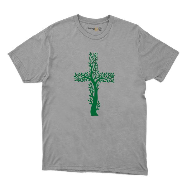 Camiseta Cinza - Cruz.