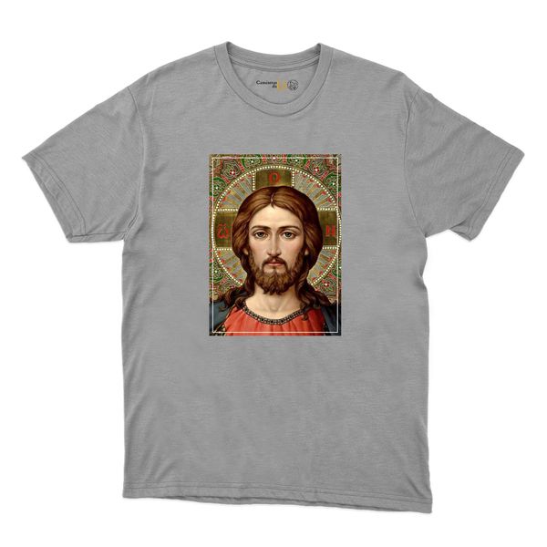 Camiseta Cinza - Jesus Cristo