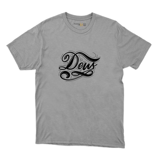 Camiseta Cinza - Deus.