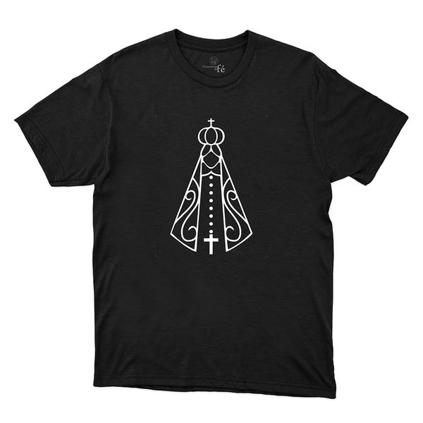 Camiseta Preta - Nossa Senhora