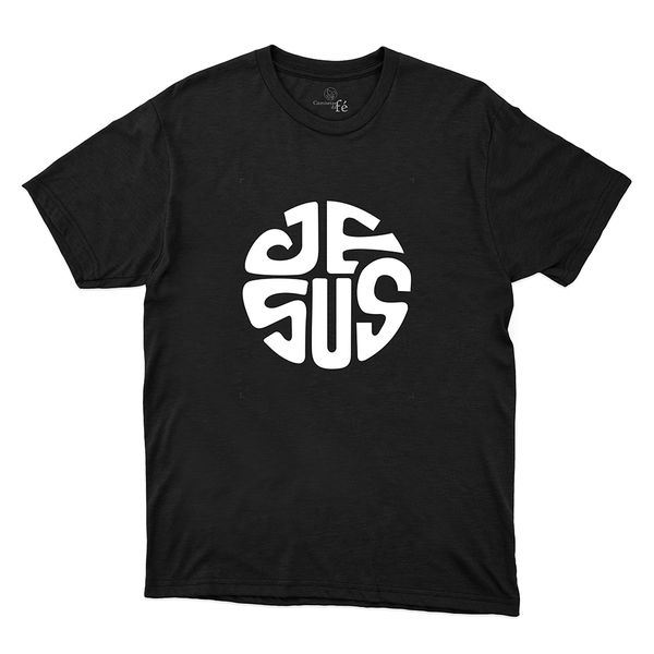 Camiseta Preta - Jesus