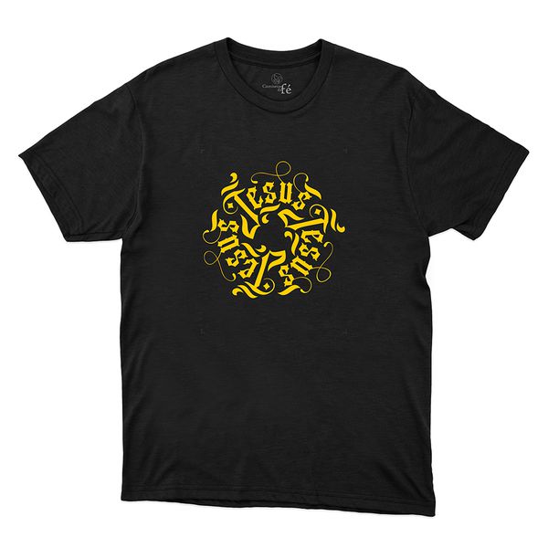 Camiseta Preta - Jesus