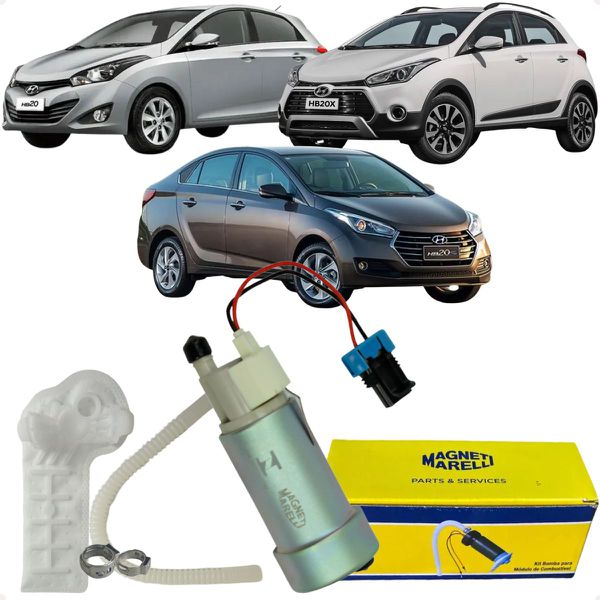 Bomba de Combustível Refil Hb20 Hb20s Hb20x 1.0 1.6 Flex 2013 A 2019 Magneti Marelli MM244A
