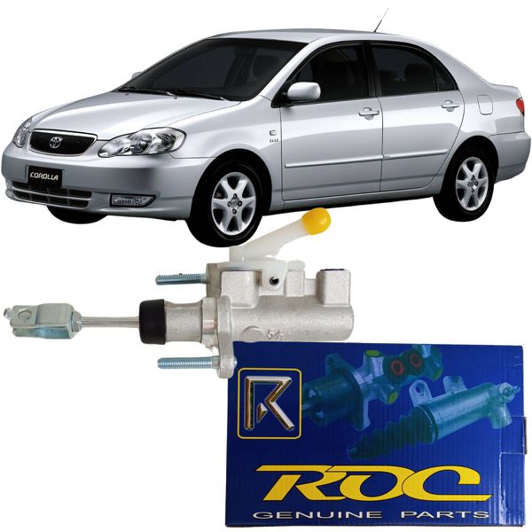 Cilindro Mestre Atuador Pedal Embreagem Corolla 1.6 1.8 16v 2003 A 2008 Roc