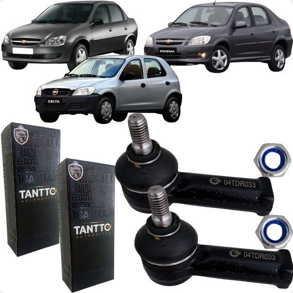 Par Terminal Direção Tantto Corsa Classic Celta Prisma