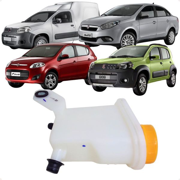 Reservatório Direção Hidráulica Novo Fiorino Uno Palio Grand Siena Linea Punto Original 52192662