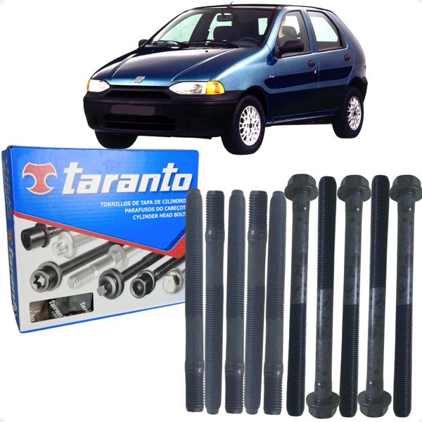 Jogo Parafuso Cabeçote Fiat Palio Fiasa 1.0 1.5 8v Taranto
