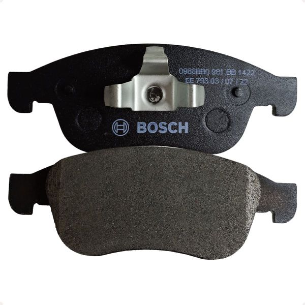 Jogo Pastilha Freio Dianteiro Captur Duster Fluence Oroch Sandero RS 2.0 16v Bosch 0986BB0981