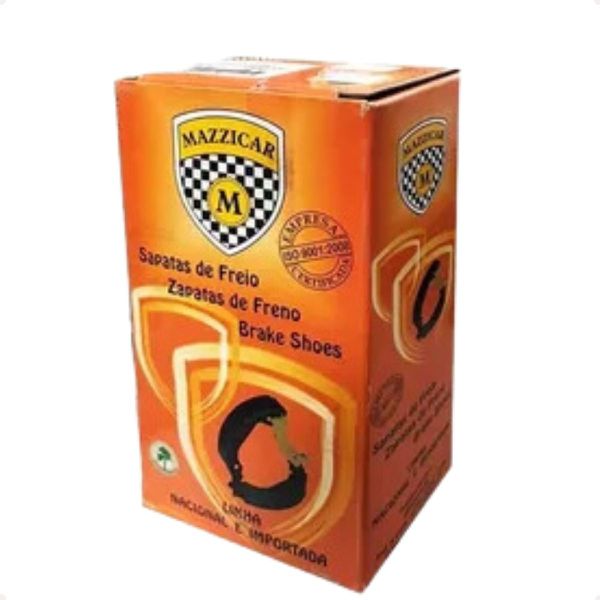 Jogo Sapatas Lonas Freio Traseiro Logan Sandero 1.0 1.6 2015 Em Diante Mazzicar BPSA0097470