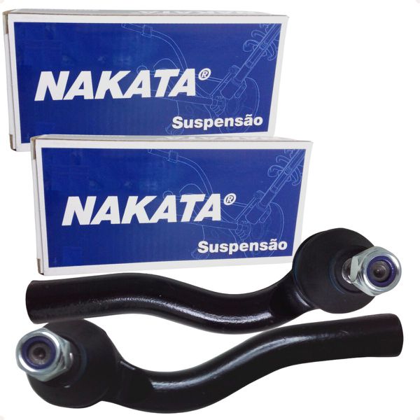 Par Terminal De Direção Fiorino Siena Mobi Palio Uno Doblo Siena Strada Nakata N6016 N6017