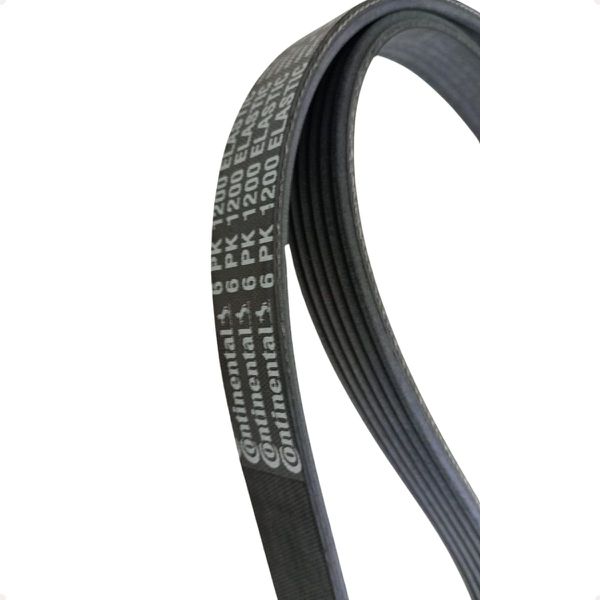 Correia Alternador Com Direção Hidráulica Gol G5 G6 Fox Voyage Saveiro Polo 1.0 1.6 8v EA111 Contitech 6PK1200ELASTICA