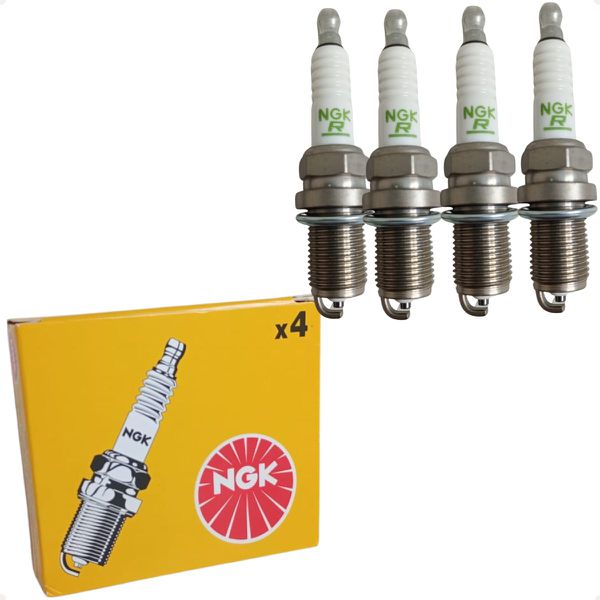 Jogo Cabos E Velas Doblo Fiorino Idea Palio Punto Siena Strada Uno 1.0 1.3 1.4 8v Fire Flex Ngk SCT09 BKR6ED