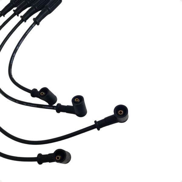 Jogo Cabos E Velas Doblo Fiorino Idea Palio Punto Siena Strada Uno 1.0 1.3 1.4 8v Fire Flex Ngk SCT09 BKR6ED