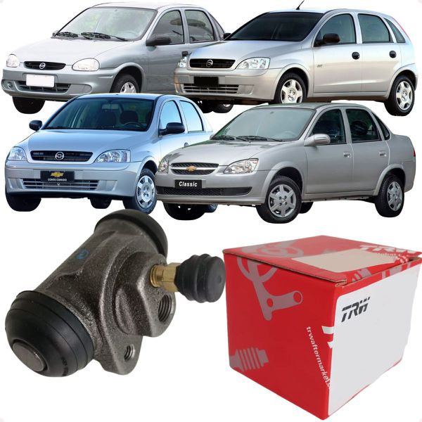 Cilindro Burrinho Roda Freio Traseiro Corsa Classic Wind Wagon Super Milenium Maxx Joy Premium 1.0 1.4 1.6 1.8 1994 a 2017 TRW RCCR01305