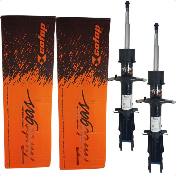 Kit Amortecedor Coxim Batente Dianteiro Strada 2001 A 2019 Cofap