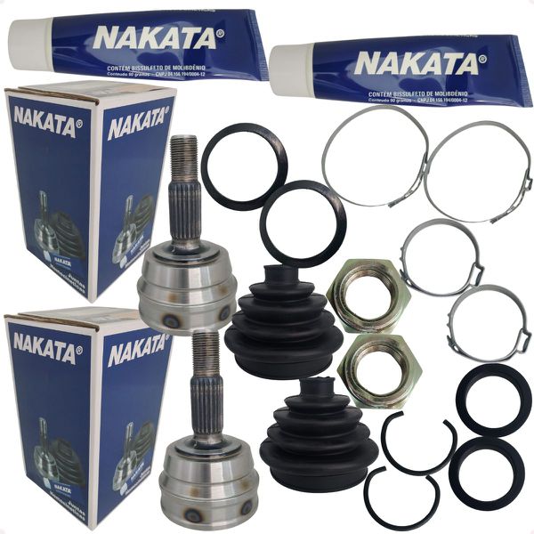 Par Junta Ponteira Homocinética Roda Fox 1.0 8v 2003 2004 2005 2006 2007 2008 Nakata NJH25129A