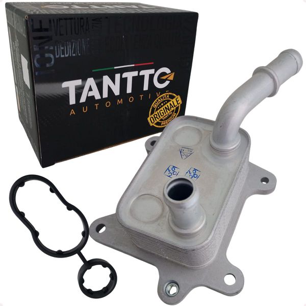 Trocador Calor Resfriador Óleo Kwid Logan Sandero 1.0 12v 3cil Flex Tantto