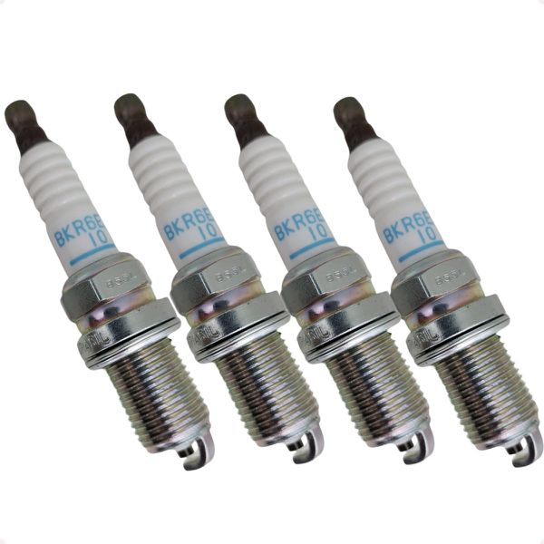 Jogo Velas Ignição Clio Duster Logan Sandero Duster Kangoo Fluence Megane Livina Symbol 1.6 16v K4M Gasolina/Flex NGK BKR6ESZ10