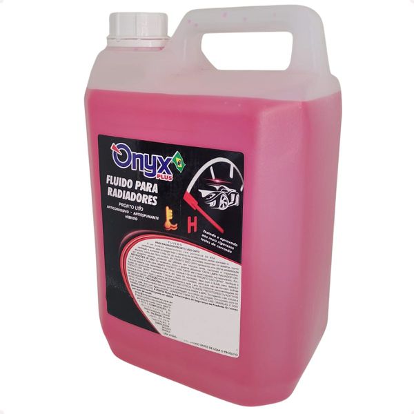 Aditivo Fluído Para Radiador Rosa 5L Pronto Uso Onyx