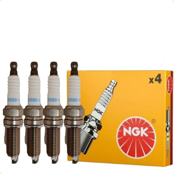 Jogo De Velas Ignição Ix35 Elantra Sportage 2.0 16v Flex Ngk LZKR8BDE