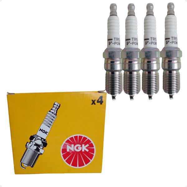 Kit Jogo Cabos E Velas Ignição Ranger 2.3 16v Gasolina 2001 A 2012 NGK SCF26 TR5 