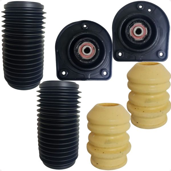 Kit Amortecedor Coxim Batente Dianteiro Strada 2001 A 2019 Cofap