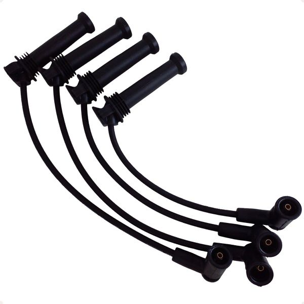 Kit Jogo Cabos E Velas Ignição Ranger 2.3 16v Gasolina 2001 A 2012 NGK SCF26 TR5 