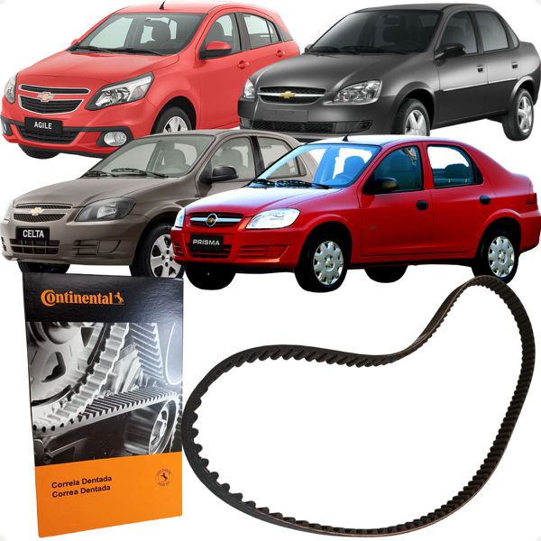 Correia Dentada Agile Celta Corsa Classic Prisma Montana Meriva Onix Cobalt Spin Contitech CT874