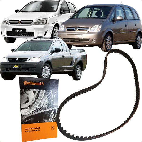 Correia Dentada Agile Celta Corsa Classic Prisma Montana Meriva Onix Cobalt Spin Contitech CT874