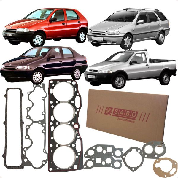 Jogo Junta Superior Cabeçote Palio Siena Strada Palio Weekend Tipo Prêmio 1.6 8v Argentino Sabó 79554