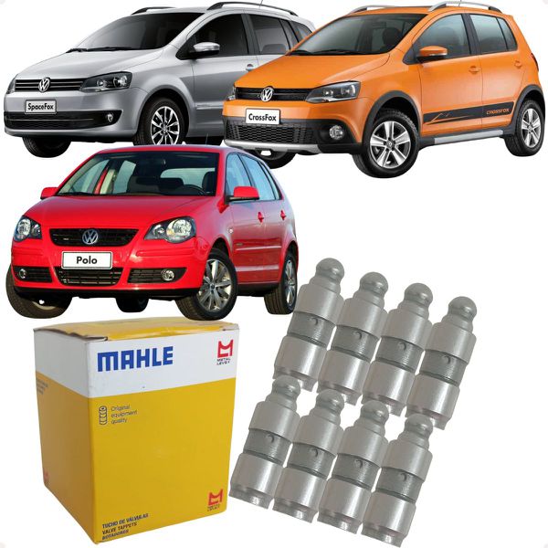 Jogo Tuchos Gol G4 G5 G6 Fox Saveiro Voyage Crossfox Polo Spacefox 1.0 1.6 8v EA111 Metal Leve Mahle TV9786