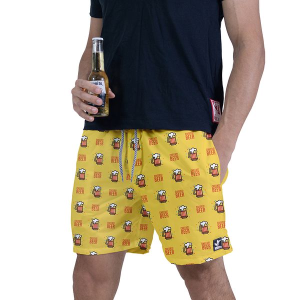 Beermuda Amarelo Copo De Chopp