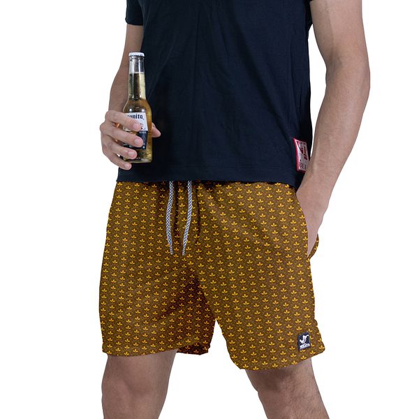 Beermuda Marrom Florido