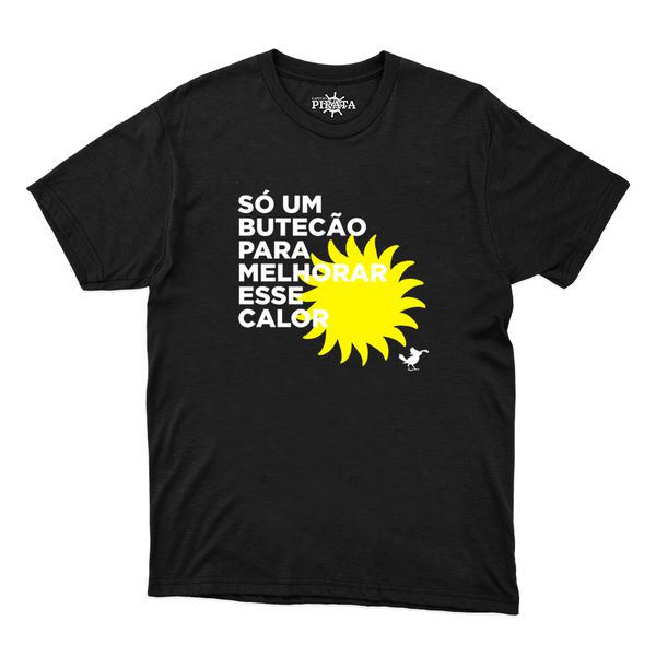 Camiseta Só Um Butecão Para Melhorar Esse Calor
