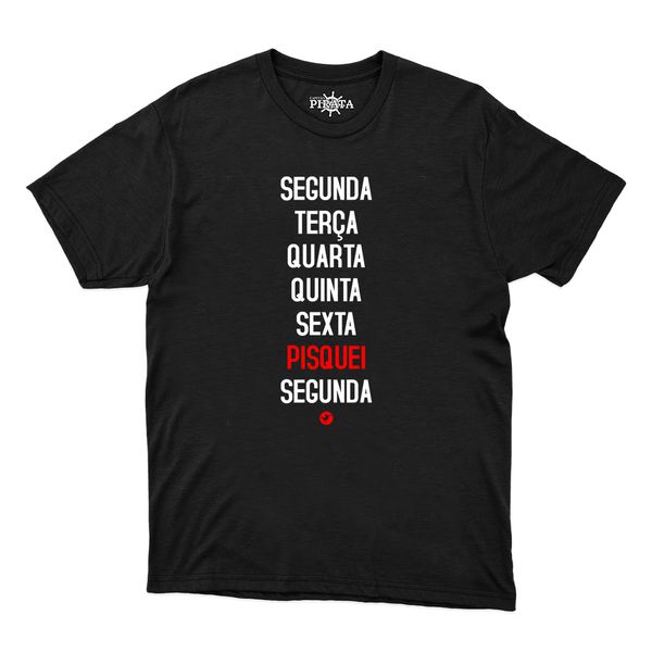 Camiseta Dias Da Semana