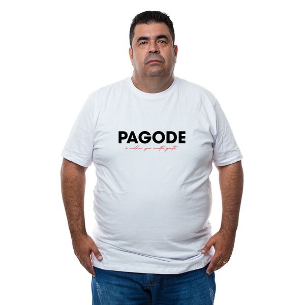 Camiseta Plus Size Pagode É Melhor Que Muita Gente