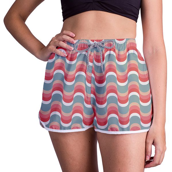 Short Feminino - Listrado