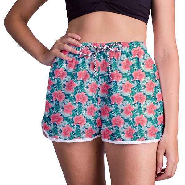 Short Feminino Floral