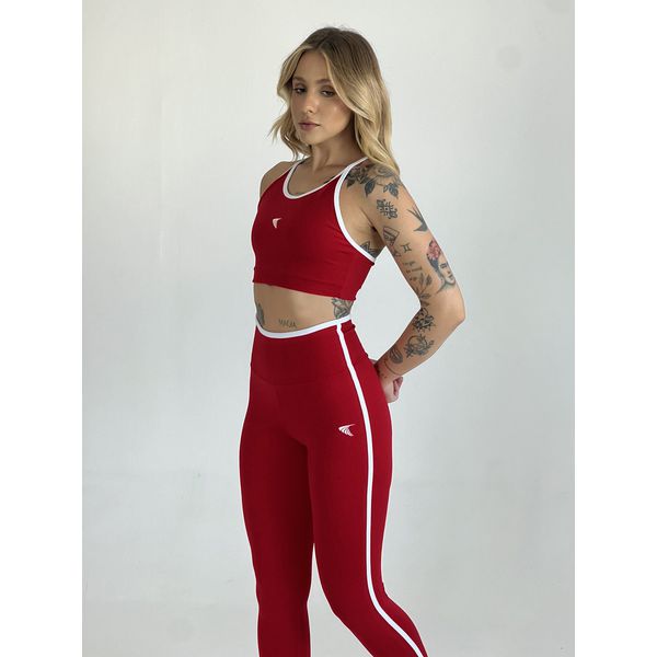 Top Valentina Vermelho