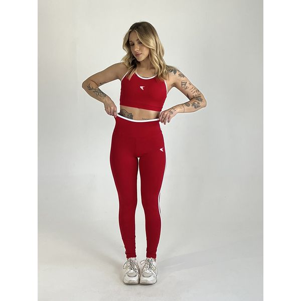 Legging Valentina Vermelha