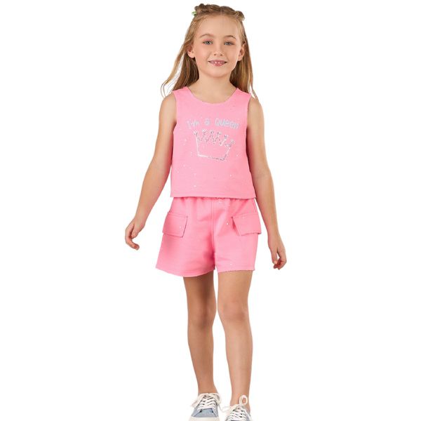 CONJUNTO INFANTIL ROSA CHCLETE MON SUCRÉ 8025140